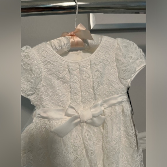 PIPPA & JULIE Baby Girls' Christening Gown Set, - Picture 7 of 8